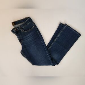 Lee Women's Dark Blue Boot Cut Jeans Size 8